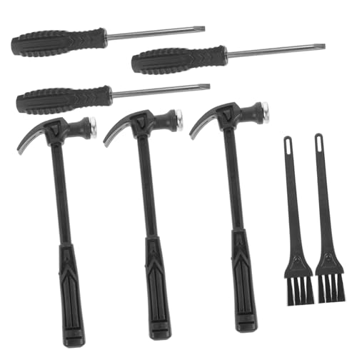 Garneck 3 Sets Archäologische Ausgrabungswerkzeuge Kits Und Kleinkindwerkzeuge Grabmeißel Hammer Meißel Bürste Kunststoff Grabhammer Grab Lernspielzeug Werkzeuge Edelstahl von Garneck