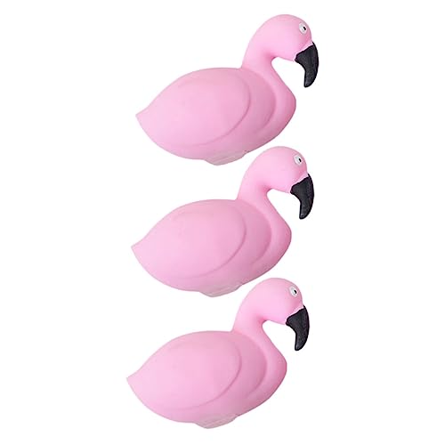 Garneck 3 Stück Flamingo Stressball Set – Bunte Fidget Squishy Bälle Für Und Erwachsene – Ideal Zur Angstlinderung Und Entspannung – Handsportspielzeug Für Mehr Spaß Und Stressabbau von Garneck