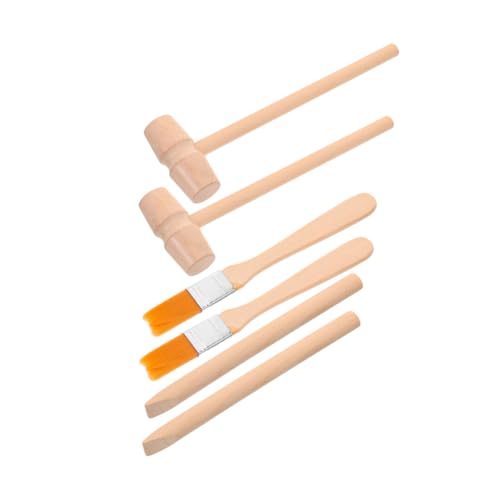 Garneck 6 Stück Archäologie Ausgrabungsset Teiliges Holzwerkzeug Hammer Meißel Pinsel Dinosaurier Fossilien Ausgrabung Lernspielzeug für Stem Bildung und Entdeckerspaß Garneck 6 Stück Archäologie Ausgrabungsset Teiliges Holzwerkzeug Hammer Meißel Pinsel Dinosaurier Fossilien Ausgrabung Lernspielzeug für Stem Bildung und Entdeckerspaß von Garneck