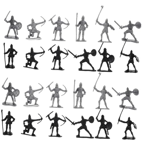 Garneck 60 Stück Teiliges Antike Soldaten Spielfiguren mit Detaillierter Gestaltung Mittelalterliche Reiter und Römische Ritter Hochwertige Actionfiguren Kindgerechtes für Jungen und Garneck 60 Stück Teiliges Antike Soldaten Spielfiguren mit Detaillierter Gestaltung Mittelalterliche Reiter und Römische Ritter Hochwertige Actionfiguren Kindgerechtes für Jungen und von Garneck
