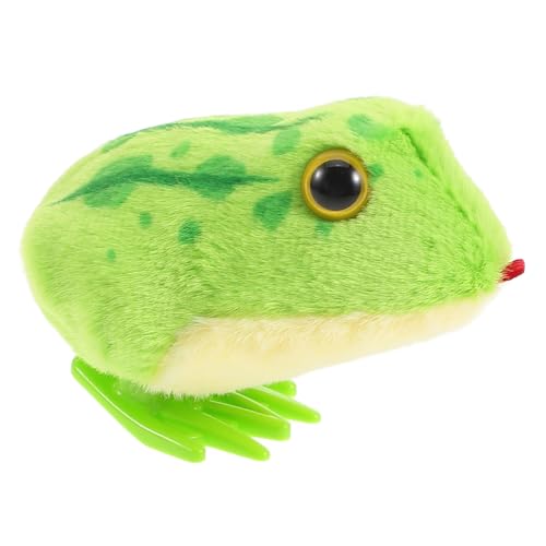 Garneck Wind-up Tier Spielzeug Für Junge Mädchen Hüpfende Stofftier Frosch Spielzeug Krabbeln Und Motorischen Fähigkeiten Für Kleinkinder Und Junge Mädchen Jahr Garneck Wind-up Tier Spielzeug Für Junge Mädchen Hüpfende Stofftier Frosch Spielzeug Krabbeln Und Motorischen Fähigkeiten Für Kleinkinder Und Junge Mädchen Jahr von Garneck