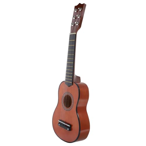 Garneck Gitarre aus Holz Akustisches Musikinstrument für Lernspielzeug zur Frühkindlichen Musikalischen Kaffee Farbe für Anfänger und Kleine Musikliebhaber Garneck Gitarre aus Holz Akustisches Musikinstrument für Lernspielzeug zur Frühkindlichen Musikalischen Kaffee Farbe für Anfänger und Kleine Musikliebhaber von Garneck