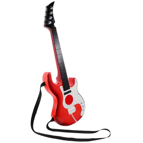 Garneck Gitarrenspielzeug Für Musikinstrumente Spielzeuge Gitarre Für Anfänger Musikinstrument- Musikalisches Lernspielzeug Gitarre Bass Mini-Instrument Kleine Gitarre von Garneck