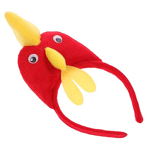 Garneck Hahn Kostüm Haarreif Für - Plüsch Huhn Stirnband - Lustiger Kopfschmuck Für Ostern Und Maskerade Partys Ideal Als Hahn Hut Für Kreative Kostüme von Garneck