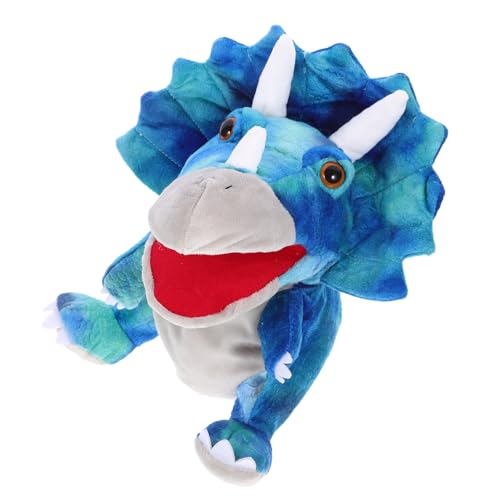 Garneck Interaktive Dinosaurier Handpuppe Plüschspielzeug aus Weichem Material Buntes Tier handpuppen Spiel für Kreatives Storytelling zubehör für Kindergarten und Zuhause Garneck Interaktive Dinosaurier Handpuppe Plüschspielzeug aus Weichem Material Buntes Tier handpuppen Spiel für Kreatives Storytelling zubehör für Kindergarten und Zuhause von Garneck