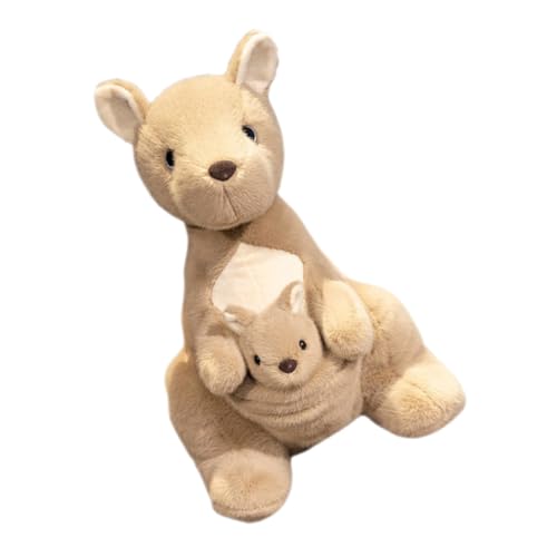 Garneck Känguru Plüschtier Ausgestopftes Weiches Tier Für Puppen Kleines Känguru Plüschtier Känguru Mutter Und Kind Plüschtiere Khaki Pp Baumwolle Garneck Känguru Plüschtier Ausgestopftes Weiches Tier Für Puppen Kleines Känguru Plüschtier Känguru Mutter Und Kind Plüschtiere Khaki Pp Baumwolle von Garneck
