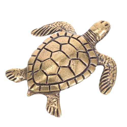 Garneck Perlen Schildkrötenhandwerk Schildkrötenlampe Mini-schildkrötenfiguren Vintage Schildkrötenfiguren Schildkröte Duschvorhang Zubehör Für Reptilien Schildkröten- Kupfer von Garneck