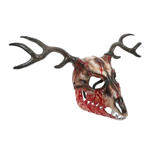 Garneck Schafmaske Hirsch Kostümzubehör Halloween-requisiten Gehörnte Maske Diy Gehörntes Kostüm Gehörnte Kostümmaske Kostümmasken Renaissance-maske Tiermaske Mit Halbem Gesicht Schaum von Garneck