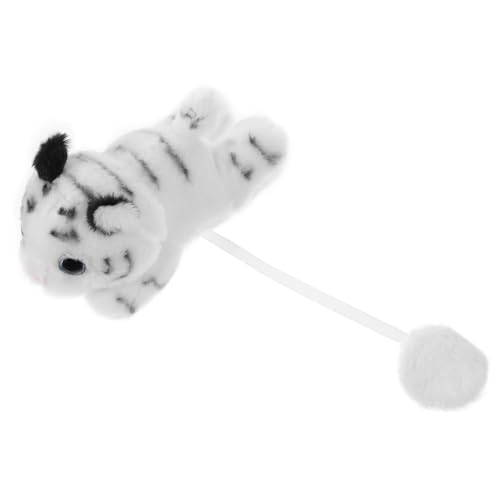 Garneck Schulterpuppe Plüschfigur Spielzeug Tier Oder Schulter Stofftiger Plüschtier Puppe Tier Für Schultersimulation Tigerspielzeug Kreative Tierverzierung Plüschtiger Ornamente Pp von Garneck