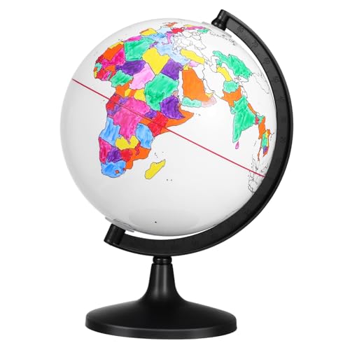 Garneck Unbemalter Dekorativer DIY Malset für Kreative Geographie Pädagogisches Lehrreiches Bastelornament Leicht und Kompakt als und Schreibtischdekoration Garneck Unbemalter Dekorativer DIY Malset für Kreative Geographie Pädagogisches Lehrreiches Bastelornament Leicht und Kompakt als und Schreibtischdekoration von Garneck