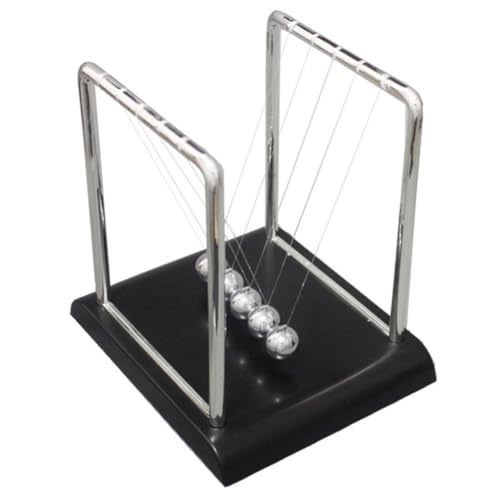 Garneck Unique Newton Pendulum Ball aus Metall Kreatives Kinetisches Schreibtischspielzeug zur Stressbewältigung Dekoratives Ornament für Büro Zuhause und Geschenkidee für Erwachsene Garneck Unique Newton Pendulum Ball aus Metall Kreatives Kinetisches Schreibtischspielzeug zur Stressbewältigung Dekoratives Ornament für Büro Zuhause und Geschenkidee für Erwachsene von Garneck