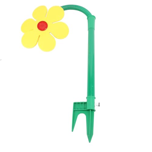 Crazy Daisy Sprinkler, Gartensprinkler aus Kunststoff, Tanzende Blumensprinkler, Blumenwassersprinkler, Kindersprinklerspielzeug Zum Bewässern des Gartens, Hunde, Spielende Kinder von Garsent