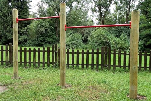 Gartenpirat Doppelreck Turnstangen / Turnreck für den Garten von Gartenpirat