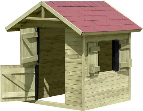 Spielhaus Emily aus Holz Gartenhaus für Kinder TÜV geprüft Spielhaus Emily aus Holz Gartenhaus für Kinder TÜV geprüft von Gartenpirat