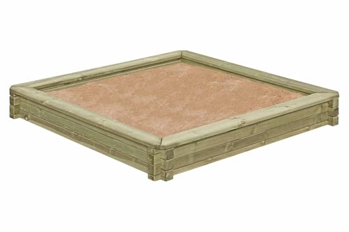 Sandkasten 180x180 cm aus Kantholz 7x7 cm TÜV geprüft Sandkasten 180x180 cm aus Kantholz 7x7 cm TÜV geprüft von Gartenwelt Riegelsberger