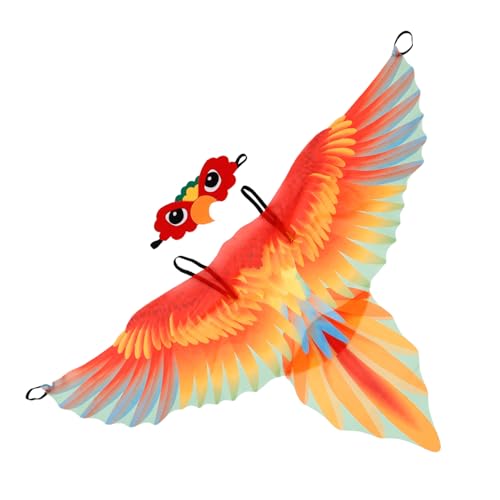 Gatuida Kostüm Satz für Kinder Flügel Umhang Kopfstück Elastische Schultergurte Realistisches Design für Karneval Rollenspiele und Partys Gatuida Kostüm Satz für Kinder Flügel Umhang Kopfstück Elastische Schultergurte Realistisches Design für Karneval Rollenspiele und Partys von Gatuida