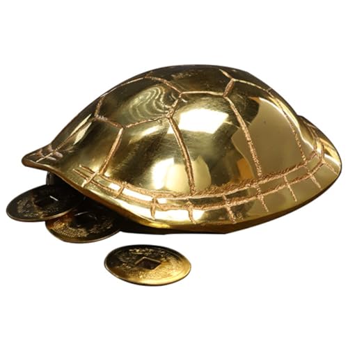 Gatuida 1 Satz Wahrsagungs Werkzeug Für Schildkröten Panzer Weissagungsspiel Schildkrötenpanzer Karikatur Ninja Ornament Katholisch Plüsch Schwerter Geld Kupfer Golden von Gatuida