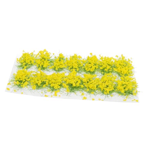 Gatuida 1 Schachtel Miniatur Grasbüschel für Statische Landschaftsmodelle Robustes Material Lebensecht Gelbe Blumen Cluster Leicht und Langlebig für Modellbahnen Sandtisch Dioramen und Gatuida 1 Schachtel Miniatur Grasbüschel für Statische Landschaftsmodelle Robustes Material Lebensecht Gelbe Blumen Cluster Leicht und Langlebig für Modellbahnen Sandtisch Dioramen und von Gatuida