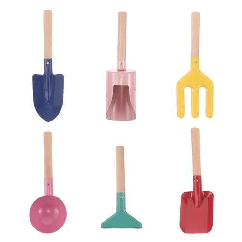 Gatuida 1 Set Gartenset für Kinder: Gartengeräte mit Holzgriff für Kinder – Gartenspielset inklusive Sandschaufel/Rechen und Grabwerkzeugen – Spielzeug für die Sommerferien Gatuida 1 Set Gartenset für Kinder: Gartengeräte mit Holzgriff für Kinder – Gartenspielset inklusive Sandschaufel/Rechen und Grabwerkzeugen – Spielzeug für die Sommerferien von Gatuida