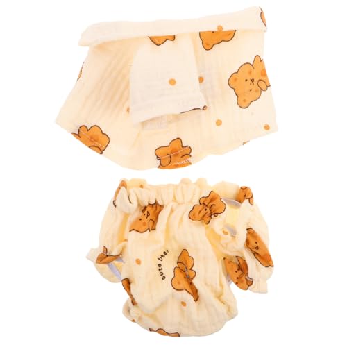 Gatuida 1 Set Stofftierkleidung: Bärenkleidung – Basteln Sie Bärenzubehör – Niedliche Plüschpuppen-Outfits Und Schlafanzüge Für Stoffpuppen Und Selbstgemachte Plüschtiere Gatuida 1 Set Stofftierkleidung: Bärenkleidung – Basteln Sie Bärenzubehör – Niedliche Plüschpuppen-Outfits Und Schlafanzüge Für Stoffpuppen Und Selbstgemachte Plüschtiere von Gatuida
