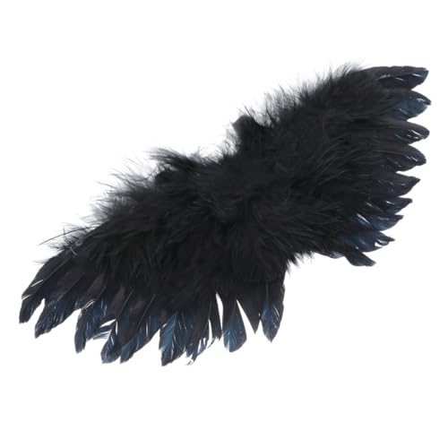 Gatuida 1 Stück DIY Engel Flügel Dekoration für Kostüme Schwarze Accessoires für Partys und Bastelprojekte für Kreative Dekorationen Gatuida 1 Stück DIY Engel Flügel Dekoration für Kostüme Schwarze Accessoires für Partys und Bastelprojekte für Kreative Dekorationen von Gatuida