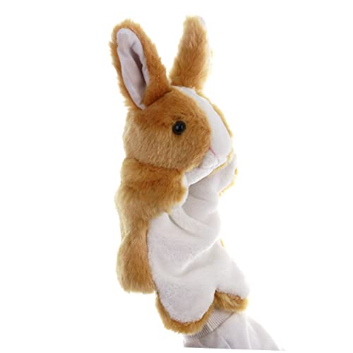 Gatuida Kaninchen Handpuppe für Kinder Plüsch Spielzeug für Geschichtenerzählen Interaktive Puppen für Eltern Kind Spiele Süßes Design in Braun Gatuida Kaninchen Handpuppe für Kinder Plüsch Spielzeug für Geschichtenerzählen Interaktive Puppen für Eltern Kind Spiele Süßes Design in Braun von Gatuida