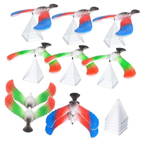 Gatuida 10 Stück Teiliges Balancierendes Adler Hochwertigem Kunststoff Physik Lernspielzeug für Gleichgewichts Vogel für Finger Partygeschenk und Schulbelohnung Farblich Zufällige Farbe Gatuida 10 Stück Teiliges Balancierendes Adler Hochwertigem Kunststoff Physik Lernspielzeug für Gleichgewichts Vogel für Finger Partygeschenk und Schulbelohnung Farblich Zufällige Farbe von Gatuida