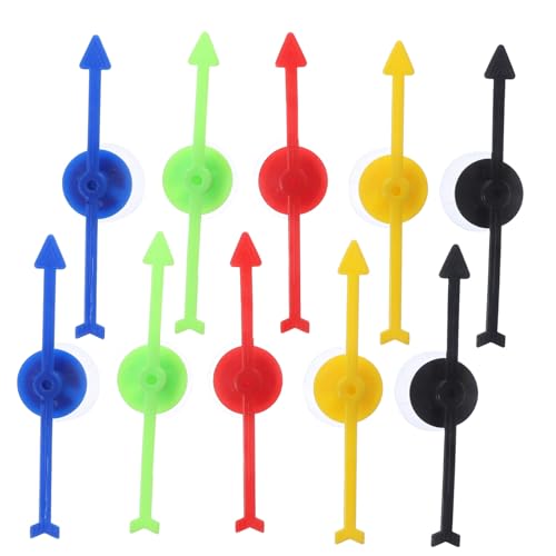 Gatuida 10 Stück Teiliges Bunte Kunststoff Pfeile mit Saugnapf für Spielzubehör Leichte Zeiger für Brettspiele Party Lernspiele Vielseitiges Gaming zubehör für Unterricht und Events Gatuida 10 Stück Teiliges Bunte Kunststoff Pfeile mit Saugnapf für Spielzubehör Leichte Zeiger für Brettspiele Party Lernspiele Vielseitiges Gaming zubehör für Unterricht und Events von Gatuida