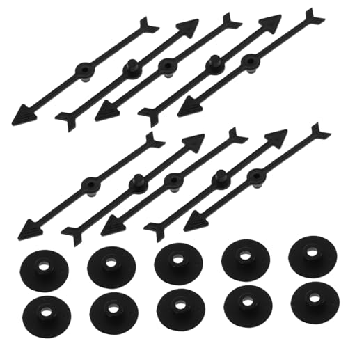 Gatuida 10 Stück Teiliges Drehbarer Kunststoff Spielpfeile Wiederverwendbare Spielzeiger für Brettspiele Interaktives Familien und Kinderspiel Fördert Kreativität und Teamwork Gatuida 10 Stück Teiliges Drehbarer Kunststoff Spielpfeile Wiederverwendbare Spielzeiger für Brettspiele Interaktives Familien und Kinderspiel Fördert Kreativität und Teamwork von Gatuida