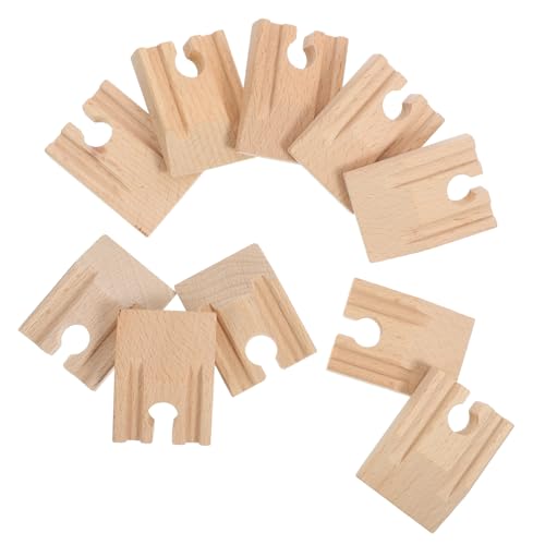 Gatuida 10 Stück Teiliges Holz Eisenbahn gleiserweiterungsset Stabile Abgerundete Schienen für Spielzeugeisenbahn Kompatibel mit Gängigen Marken Sicher Verschleißfest für Szenenbau und Gatuida 10 Stück Teiliges Holz Eisenbahn gleiserweiterungsset Stabile Abgerundete Schienen für Spielzeugeisenbahn Kompatibel mit Gängigen Marken Sicher Verschleißfest für Szenenbau und von Gatuida