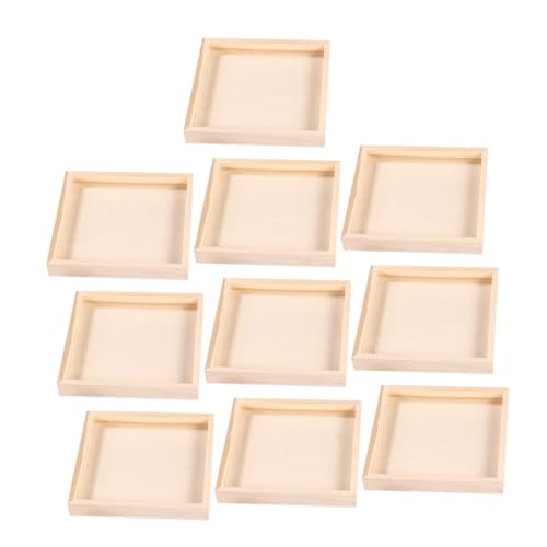 Gatuida 10 Stück Teiliges Holz Puzzletabletts Praktische Puzzle Aufbewahrungsablagen Leichte Kompakte Holztabletts zur Ordentlichen Lagerung von Bauklötzen für Puzzle Spielumgebung Gatuida 10 Stück Teiliges Holz Puzzletabletts Praktische Puzzle Aufbewahrungsablagen Leichte Kompakte Holztabletts zur Ordentlichen Lagerung von Bauklötzen für Puzzle Spielumgebung von Gatuida