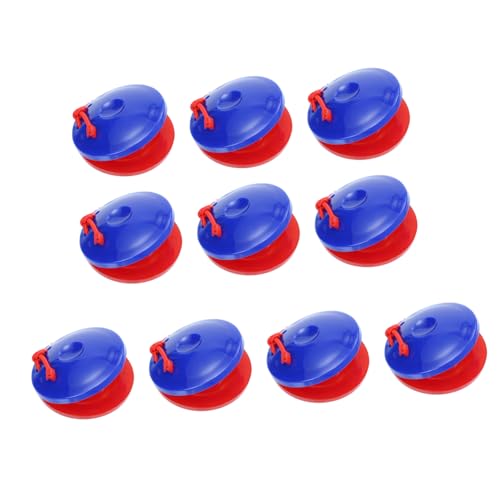 Gatuida 10 Stück Teiliges Kastagnetten aus Robustem Kleines Schlaginstrument für Musikspielzeug und Rhythmusübungen für Mädchen und Jungen Lernen Gatuida 10 Stück Teiliges Kastagnetten aus Robustem Kleines Schlaginstrument für Musikspielzeug und Rhythmusübungen für Mädchen und Jungen Lernen von Gatuida