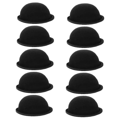 Gatuida 10 Stück Teiliges Mini Top Hüte Schwarz Kleine Puppenhüte DIY Basteln Haaraccessoire Miniatur Hut für Schneemann Kostüm Dekoration Party Zubehör Gatuida 10 Stück Teiliges Mini Top Hüte Schwarz Kleine Puppenhüte DIY Basteln Haaraccessoire Miniatur Hut für Schneemann Kostüm Dekoration Party Zubehör von Gatuida