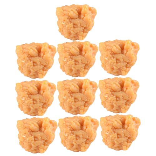Gatuida 10 Stück Teiliges Realistische Hähnchen Modellspielzeuge Lebensnahe Gebratene Chicken Popcorn Requisiten Vielseitig für Küchen Fotografie Party und Ausstellungszwecke Gatuida 10 Stück Teiliges Realistische Hähnchen Modellspielzeuge Lebensnahe Gebratene Chicken Popcorn Requisiten Vielseitig für Küchen Fotografie Party und Ausstellungszwecke von Gatuida