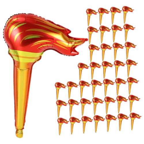 Gatuida 100 Stück Aufblasbare Fackel Realistische Sportwettkampf Fackel Requisite Für Kinderfeiern Draußen Leicht Transportierbar Für Mittelalterliche Luau Party Gatuida 100 Stück Aufblasbare Fackel Realistische Sportwettkampf Fackel Requisite Für Kinderfeiern Draußen Leicht Transportierbar Für Mittelalterliche Luau Party von Gatuida