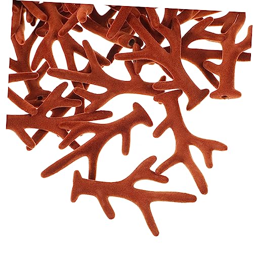 Gatuida 100 Stück Beflockte Hirschgeweihe Deko Rentiergeweihe für Haarspangen und Stirnbänder Realistische DIY Bastelaccessoires für Karneval Party Festival und Kostüme Gatuida 100 Stück Beflockte Hirschgeweihe Deko Rentiergeweihe für Haarspangen und Stirnbänder Realistische DIY Bastelaccessoires für Karneval Party Festival und Kostüme von Gatuida