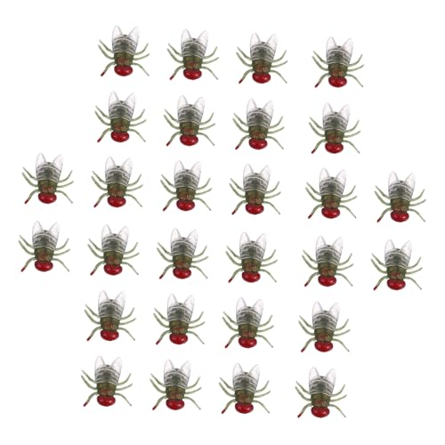 Gatuida 100 Stück Halloween Plastikfliegen Simulation Insekten Realistische Falsche Fliegen für Halloween Party Deko und Scherzartikel Wiederverwendbar aus Robustem Kunststoff Gatuida 100 Stück Halloween Plastikfliegen Simulation Insekten Realistische Falsche Fliegen für Halloween Party Deko und Scherzartikel Wiederverwendbar aus Robustem Kunststoff von Gatuida