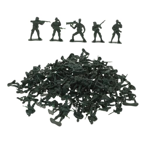 Gatuida 100 Stück Mini Soldaten Figuren Kleine Modelle aus Kunststoff Realistische Miniature Soldat Spielfiguren für Sandtisch Rollenspiele und Dekoration Grün Robust und Kompakt Gatuida 100 Stück Mini Soldaten Figuren Kleine Modelle aus Kunststoff Realistische Miniature Soldat Spielfiguren für Sandtisch Rollenspiele und Dekoration Grün Robust und Kompakt von Gatuida
