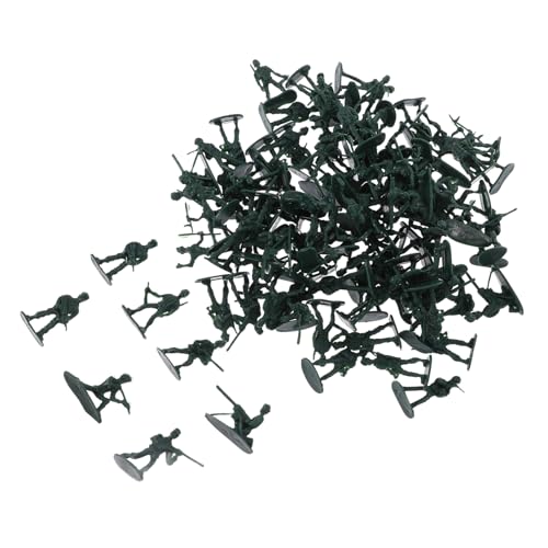 Gatuida 100 Stück Mini Soldaten Figuren Militärische Miniaturmodelle Armee Spielfiguren Kunststoff für Sandtisch Dekoration und Rollenspiele Leicht Kompakt Bruchfest Grün Gatuida 100 Stück Mini Soldaten Figuren Militärische Miniaturmodelle Armee Spielfiguren Kunststoff für Sandtisch Dekoration und Rollenspiele Leicht Kompakt Bruchfest Grün von Gatuida