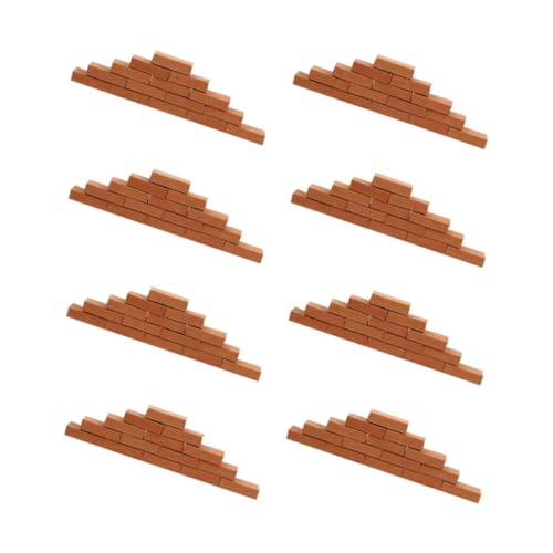 Gatuida 100 Stück Mini Ziegelsteine aus Realistische Mikro Landschaftsbausteine für Sandtisch DIY Miniatur Hausbau Wiederverwendbare Bausteine für Puppenhaus und Dekoration Gatuida 100 Stück Mini Ziegelsteine aus Realistische Mikro Landschaftsbausteine für Sandtisch DIY Miniatur Hausbau Wiederverwendbare Bausteine für Puppenhaus und Dekoration von Gatuida
