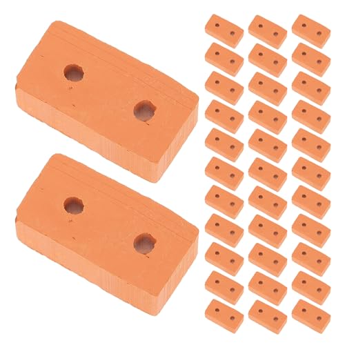 Gatuida 100 Stück Mini-puppenhaus aus Ziegeln: DIY-Miniatur-wandziegelmodelle, Simulation Winziger Gebäudekonstruktionen für Gartenlandschafts-bastelbedarf Gatuida 100 Stück Mini-puppenhaus aus Ziegeln: DIY-Miniatur-wandziegelmodelle, Simulation Winziger Gebäudekonstruktionen für Gartenlandschafts-bastelbedarf von Gatuida