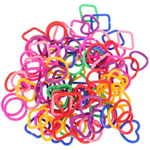 Gatuida 100 Stück Teiliges Bunter Geometrischer Kettenringe für Junge Mädchen Vielseitiges Lernspielzeug zur Frühkindlichen von Feinmotorik Hand Auge Koordination und Farberkennung für Gatuida 100 Stück Teiliges Bunter Geometrischer Kettenringe für Junge Mädchen Vielseitiges Lernspielzeug zur Frühkindlichen von Feinmotorik Hand Auge Koordination und Farberkennung für von Gatuida