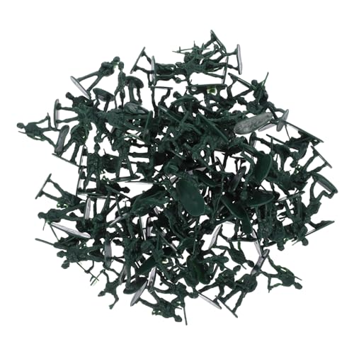Gatuida 100 Stück Teiliges Mini Soldaten Figuren aus Robustem Kunststoff Realistische Militärfiguren für Sandtisch Dekoration für Sammler und Geschenkideen Grün Military Style Gatuida 100 Stück Teiliges Mini Soldaten Figuren aus Robustem Kunststoff Realistische Militärfiguren für Sandtisch Dekoration für Sammler und Geschenkideen Grün Military Style von Gatuida