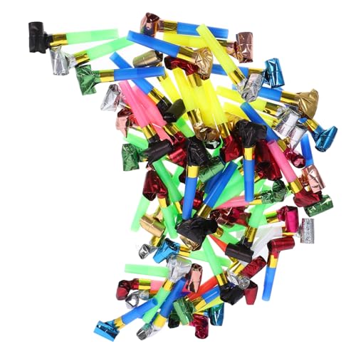 Gatuida 100 Stück Teiliges Party Blasrohr Bunte Partytröten für Geburtstagsfeiern Silvester und Familienfeste Fröhliche Lärminstrumente Partyzubehör für Erwachsene Gatuida 100 Stück Teiliges Party Blasrohr Bunte Partytröten für Geburtstagsfeiern Silvester und Familienfeste Fröhliche Lärminstrumente Partyzubehör für Erwachsene von Gatuida