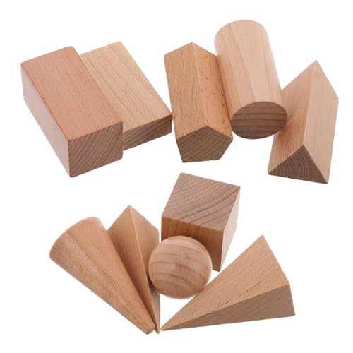 Gatuida 10Stücke Teiliges Holzgeometrieblöcke für Feste Geometrieformen Mathematischen Fähigkeiten für Schule und Zuhause Kreatives Lernspielzeug Gatuida 10Stücke Teiliges Holzgeometrieblöcke für Feste Geometrieformen Mathematischen Fähigkeiten für Schule und Zuhause Kreatives Lernspielzeug von Gatuida
