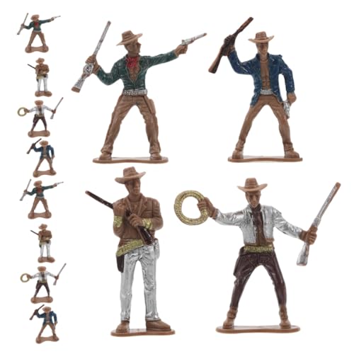 Gatuida 12 Stück Teiliges Cowboy Figuren aus Robustem Kunststoff Pädagogische Western Cowboy Spielfiguren für Interaktives Lernspielzeug zur Kulturellen Frühförderung Vielseitig für Gatuida 12 Stück Teiliges Cowboy Figuren aus Robustem Kunststoff Pädagogische Western Cowboy Spielfiguren für Interaktives Lernspielzeug zur Kulturellen Frühförderung Vielseitig für von Gatuida