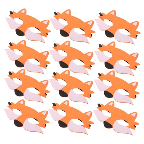 Gatuida 12 Stück Teiliges Filz Wolfsmasken für Halbgesichtige Tiermasken aus Atmungsaktivem Vliesstoff Realistische Party und Halloween Masken für Kostüm und Erzählveranstaltungen Gatuida 12 Stück Teiliges Filz Wolfsmasken für Halbgesichtige Tiermasken aus Atmungsaktivem Vliesstoff Realistische Party und Halloween Masken für Kostüm und Erzählveranstaltungen von Gatuida