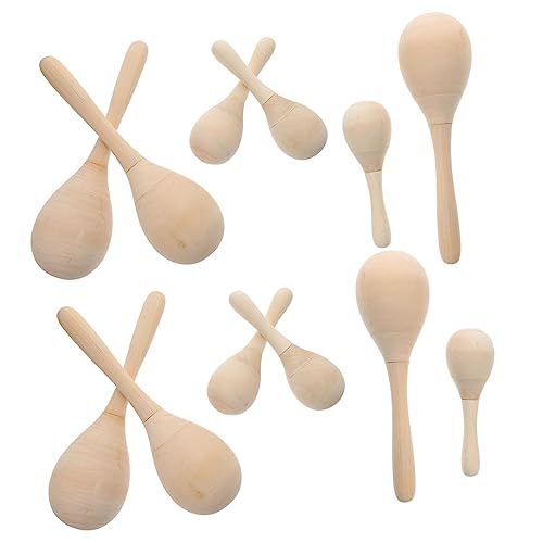 Gatuida 12 Stück Teiliges Holz Maracas für Leichthändige DIY Musikinstrumente zum Bemalen Handliche Rasseln für Musikunterricht Fördert Hand Augen Koordination und Kreative Gestaltung Gatuida 12 Stück Teiliges Holz Maracas für Leichthändige DIY Musikinstrumente zum Bemalen Handliche Rasseln für Musikunterricht Fördert Hand Augen Koordination und Kreative Gestaltung von Gatuida