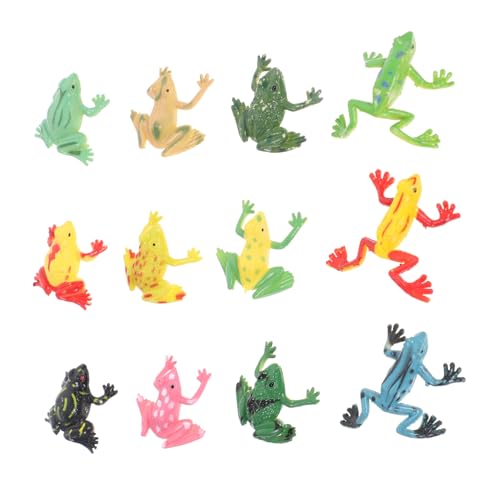 Gatuida 12 Stück Teiliges Kleine Froschfiguren aus Kunststoff Realistische Tiermodelle Detailgetreu für Lernspielzeug Geschenkidee für Fans und Dekoration Gatuida 12 Stück Teiliges Kleine Froschfiguren aus Kunststoff Realistische Tiermodelle Detailgetreu für Lernspielzeug Geschenkidee für Fans und Dekoration von Gatuida