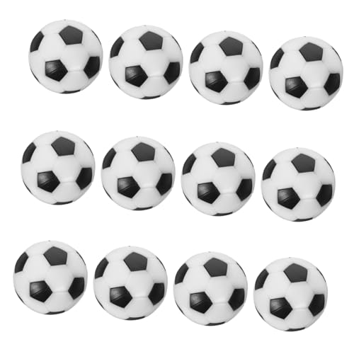 Gatuida 12 Stück Teiliges Mini Tischfußball Ball Umweltfreundliche Harz Ersatzkugeln Klassisch für Standard Tischfußballtische Robust Traditionelles Fußballmuster für Indoor spielspaß Gatuida 12 Stück Teiliges Mini Tischfußball Ball Umweltfreundliche Harz Ersatzkugeln Klassisch für Standard Tischfußballtische Robust Traditionelles Fußballmuster für Indoor spielspaß von Gatuida